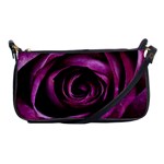 Deep Purple Rose Evening Bag