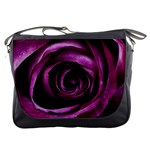 Deep Purple Rose Messenger Bag