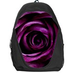 Deep Purple Rose Backpack Bag