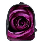 Deep Purple Rose School Bag (XL)