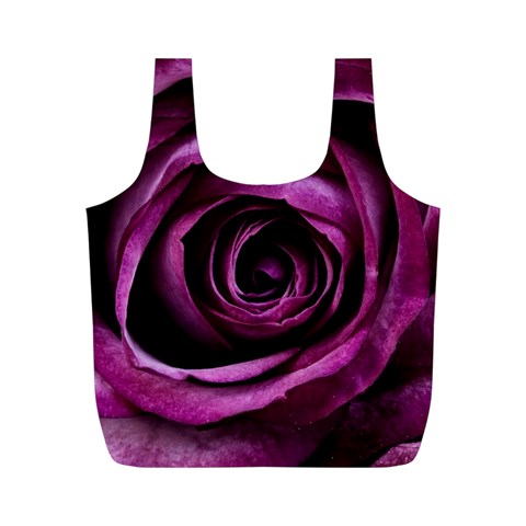 Deep Purple Rose Reusable Bag (M) from ZippyPress Front