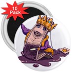 Royaltea 3  Button Magnet (10 pack)