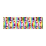 Rainbow Waves Bumper Sticker