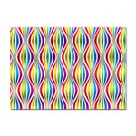 Rainbow Waves A4 Sticker 100 Pack