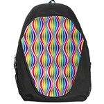 Rainbow Waves Backpack Bag