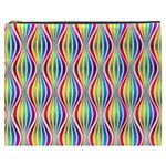Rainbow Waves Cosmetic Bag (XXXL)