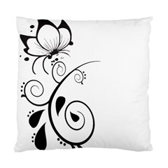 Floral Butterfly Design Cushion Case (Two Sided)  from ZippyPress Front
