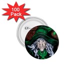 Happy Halloween Witch 1.75  Button (100 pack) 