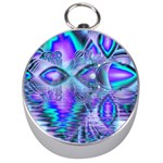 Peacock Crystal Palace Of Dreams, Abstract Silver Compass