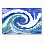 Abstract Waves Postcard 4 x 6  (10 Pack)