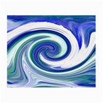 Abstract Waves Glasses Cloth (Small, Two Sided)