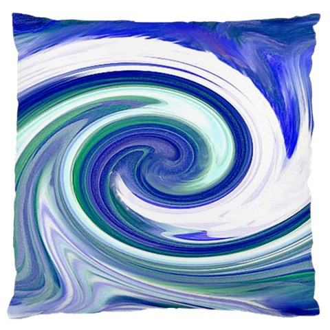 Abstract Waves Large Cushion Case (Single Sided)  from ZippyPress Front