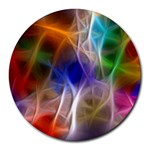 Fractal Fantasy 8  Mouse Pad (Round)