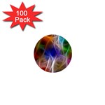 Fractal Fantasy 1  Mini Button (100 pack)