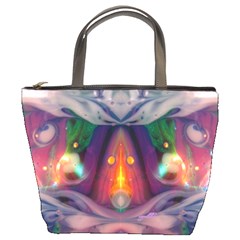 wings over beholding in May Bucket Handbag from ZippyPress Front