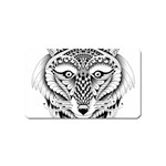 Ornate Foxy Wolf Magnet (Name Card)