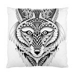 Ornate Foxy Wolf Cushion Case (Single Sided) 