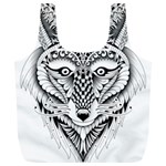 Ornate Foxy Wolf Reusable Bag (XL)