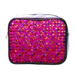 Polka Dot Sparkley Jewels 1 Mini Travel Toiletry Bag (One Side)