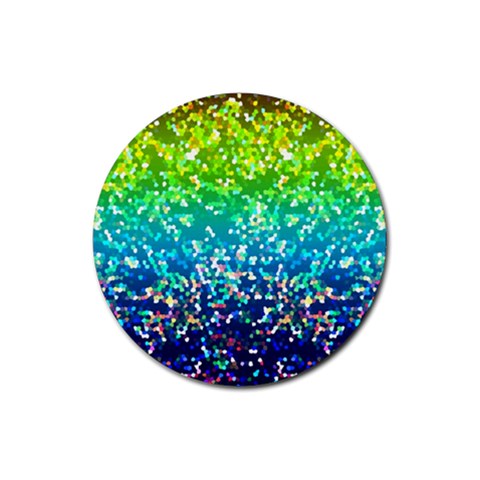 Glitter 4 Drink Coasters 4 Pack (Round) from ZippyPress Front
