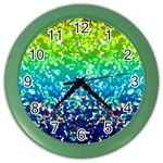 Glitter 4 Wall Clock (Color)