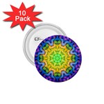 Psychedelic Abstract 1.75  Button (10 pack)