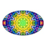 Psychedelic Abstract Magnet (Oval)
