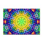 Psychedelic Abstract A4 Sticker 10 Pack
