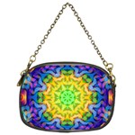 Psychedelic Abstract Chain Purse (Two Sided) 