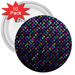 Polka Dot Sparkley Jewels 2 3  Button (10 pack)