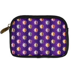 Flare Polka Dots Digital Camera Leather Case from ZippyPress Front