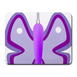 Cute Awareness Butterfly Small Mouse Pad (Rectangle)