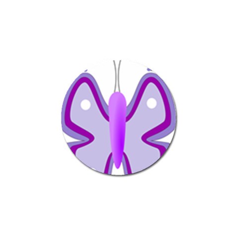 Cute Awareness Butterfly Golf Ball Marker 10 Pack from ZippyPress Front