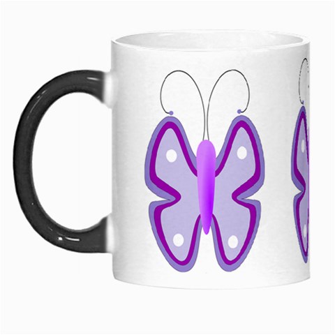 Cute Awareness Butterfly Morph Mug from ZippyPress Left