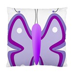 Cute Awareness Butterfly Cushion Case (Two Sided) 