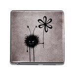 Evil Flower Bug Vintage Memory Card Reader with Storage (Square)