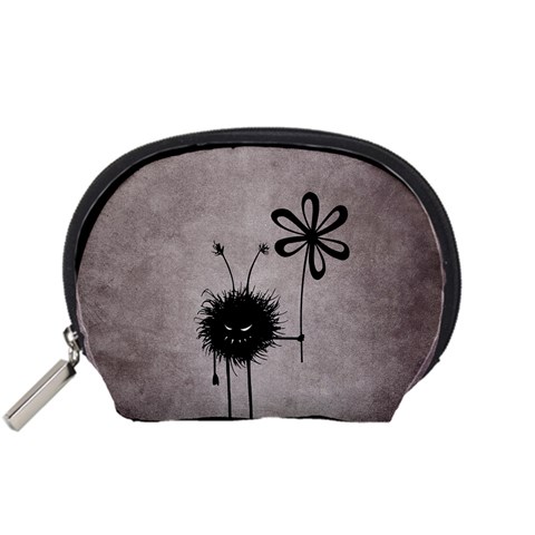 Evil Flower Bug Vintage Accessories Pouch (Small) from ZippyPress Front