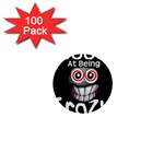 crazy 1  Mini Button Magnet (100 pack)