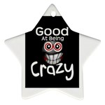 crazy Star Ornament (Two Sides)