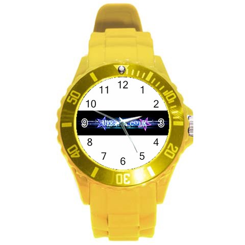 Banner2 Plastic Sport Watch (Large) from ZippyPress Front