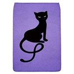 Purple Gracious Evil Black Cat Removable Flap Cover (Small)