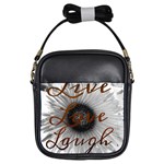 Live love laugh Girl s Sling Bag