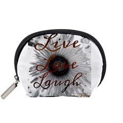 Live love laugh Accessories Pouch (Small) from ZippyPress Front
