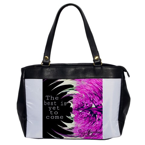 The best is yet to come Oversize Office Handbag (One Side) from ZippyPress Front