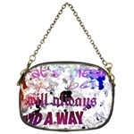 What s meant to be will always find a way Chain Purse (One Side)