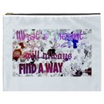 What s meant to be will always find a way Cosmetic Bag (XXXL)