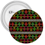 Aztec Style Pattern 3  Button