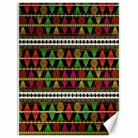 Aztec Style Pattern Canvas 18  x 24  (Unframed) from ZippyPress 17.8 x23.08  Canvas - 1