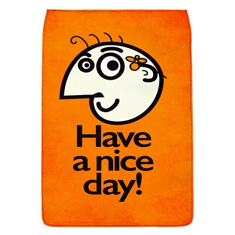 Have A Nice Day Happy Character Removable Flap Cover (Small) from ZippyPress Front