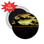 Dark Meadow Landscape  2.25  Button Magnet (10 pack)